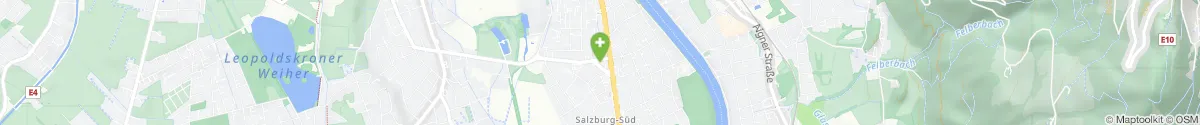Kartendarstellung des Standorts für Josefiau-Apotheke in 5020 Salzburg